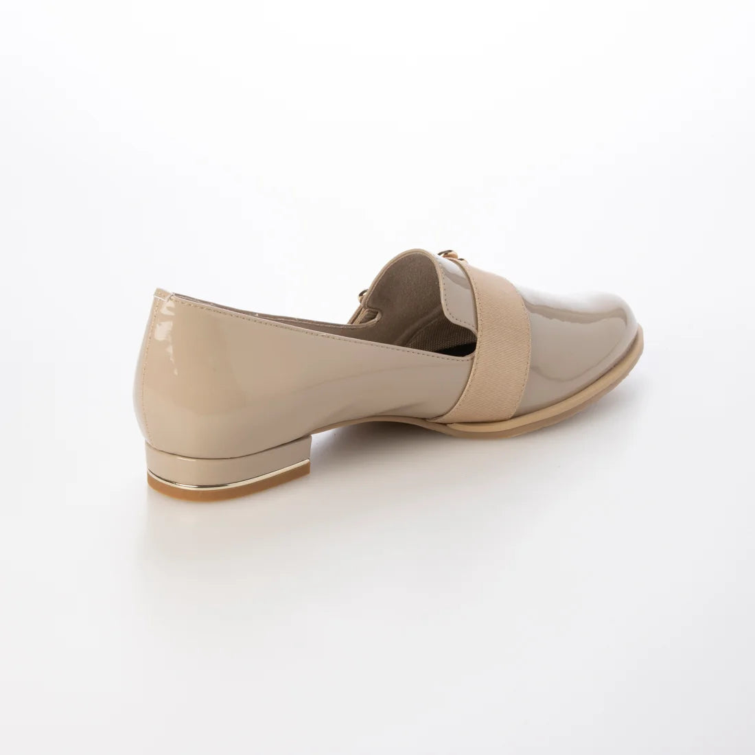 日本製 Launa Lea 串珠圓扣樂福鞋 (0593) (米色 E / Beige E)