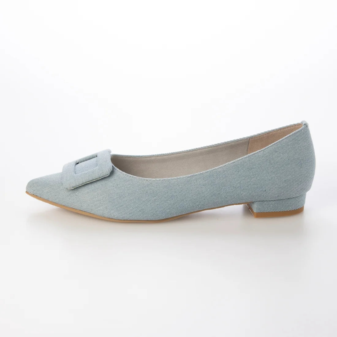 日本製 Launa lea 扣尖頭高跟鞋 (459A) (L藍色 Z / L Blue Z)