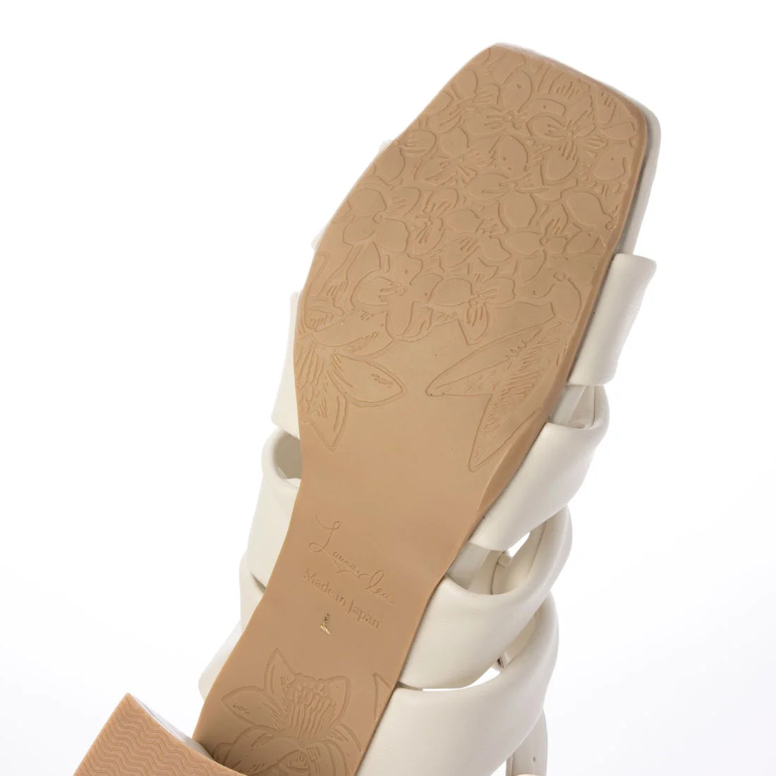 日本製 Launa Lea 6cm緞帶風格角鬥士涼鞋 (0599) (象牙色 / Ivory)