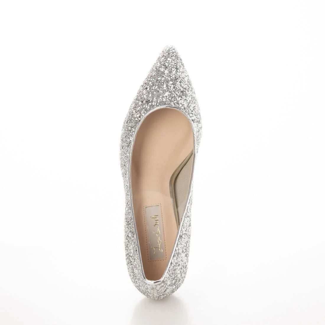 日本製 Launa Lea Rich 7cm Gold Line閃鑽高跟鞋 (80001A) (銀色 Z / Silver Z)