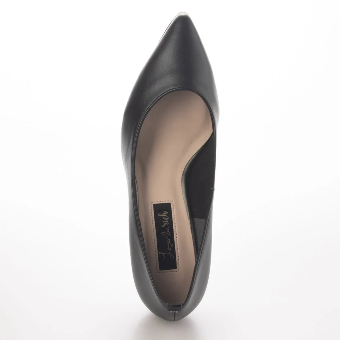 日本製 Launa Lea Rich 7cm Gold Line高跟鞋 (80001) (黑色 / Black)