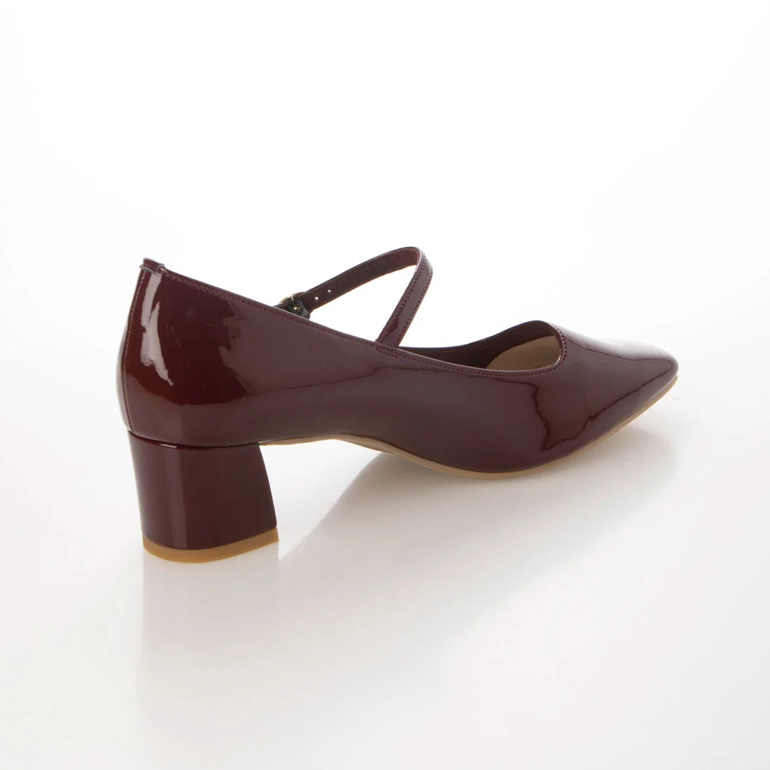 日本製 Launa lea Square 至 Mary Jane 高跟鞋 (0533)(Bordeaux E)