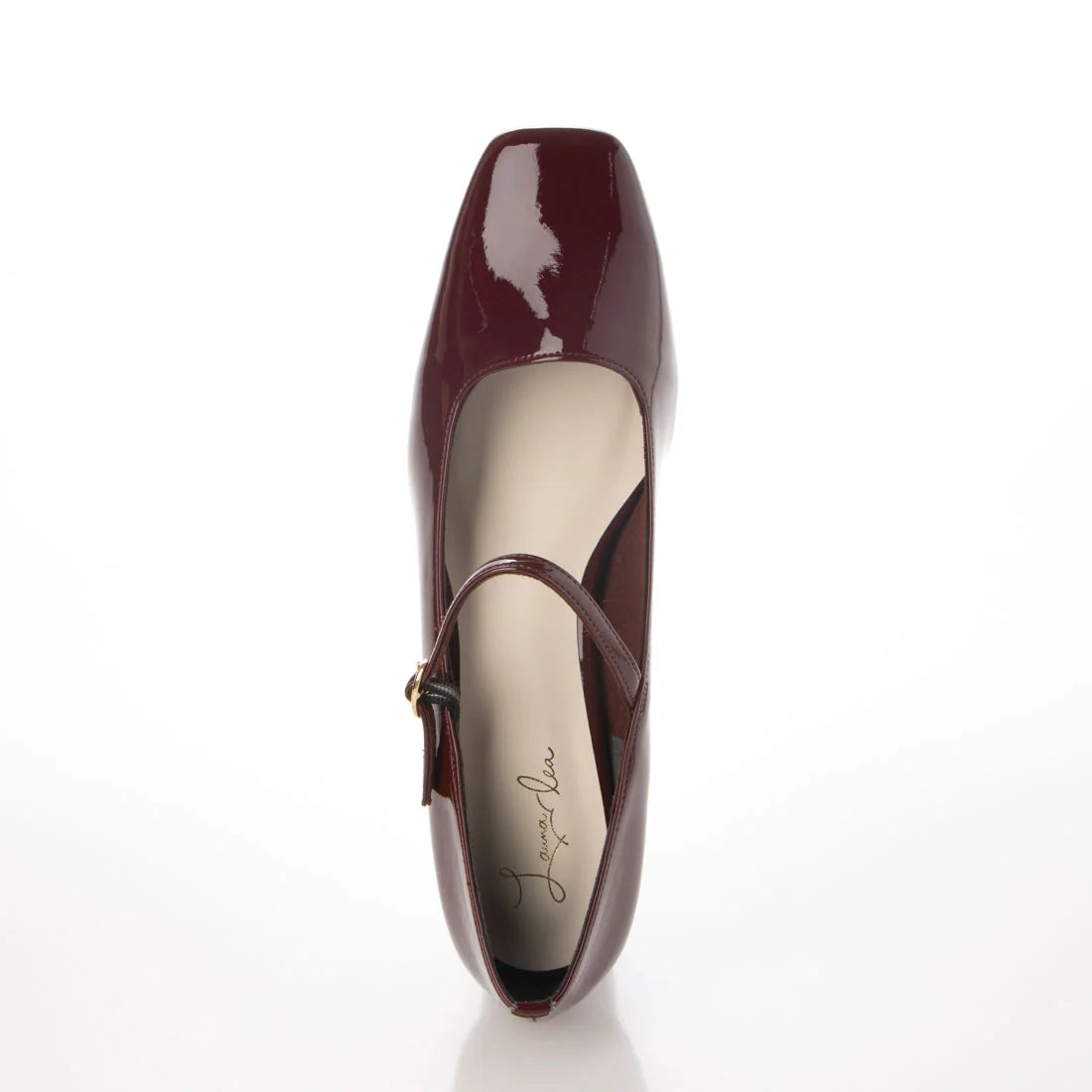 日本製 Launa lea Square 至 Mary Jane 高跟鞋 (0533)(Bordeaux E)