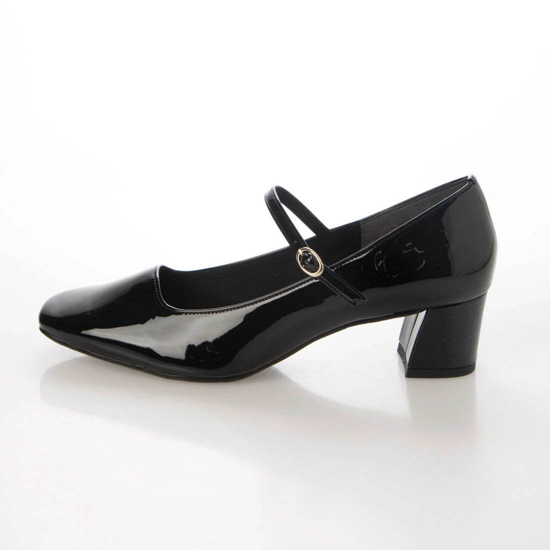 日本製 Launa lea 方頭瑪麗珍鞋 (0533) (Black E)