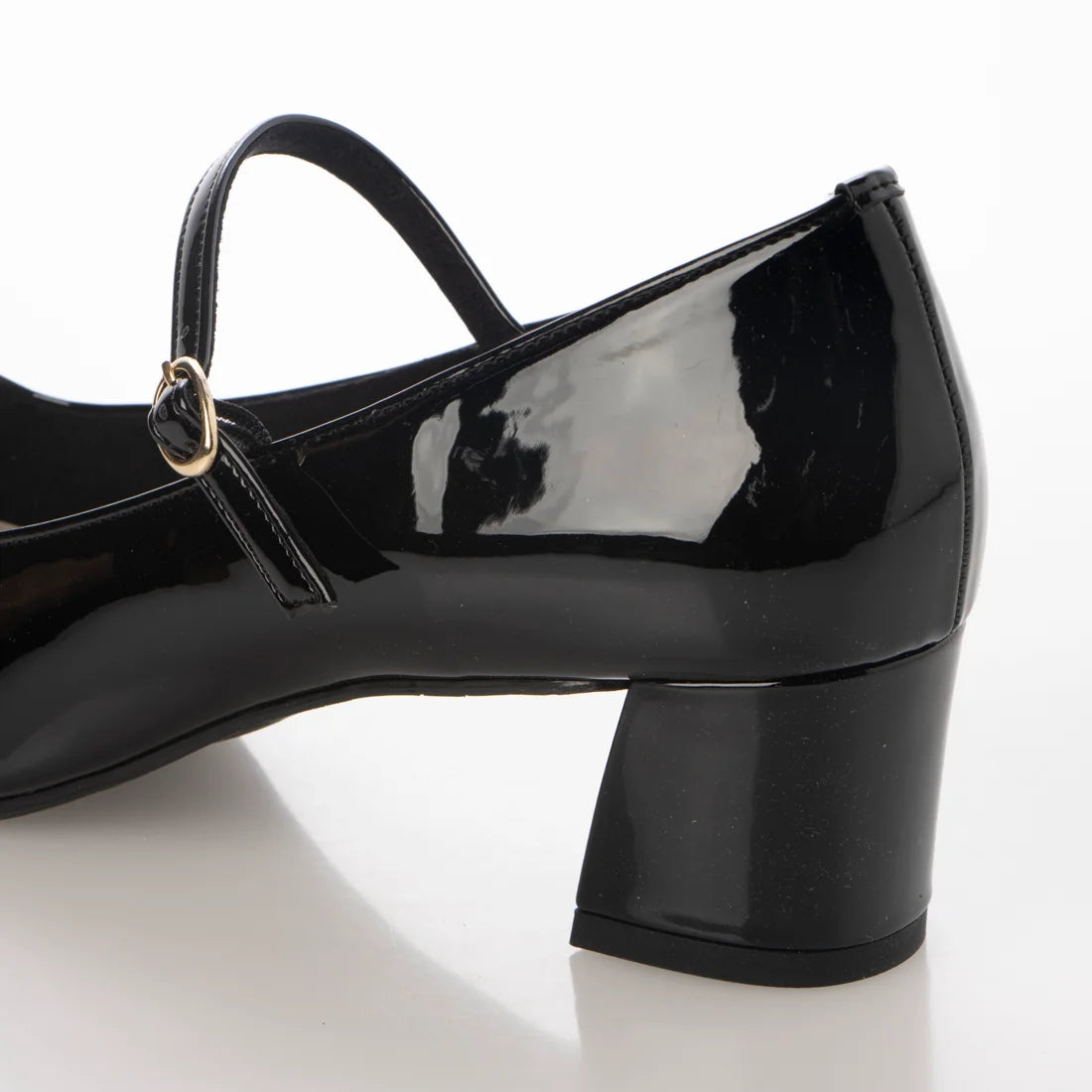 日本製 Launa lea 方頭瑪麗珍鞋 (0533) (Black E)