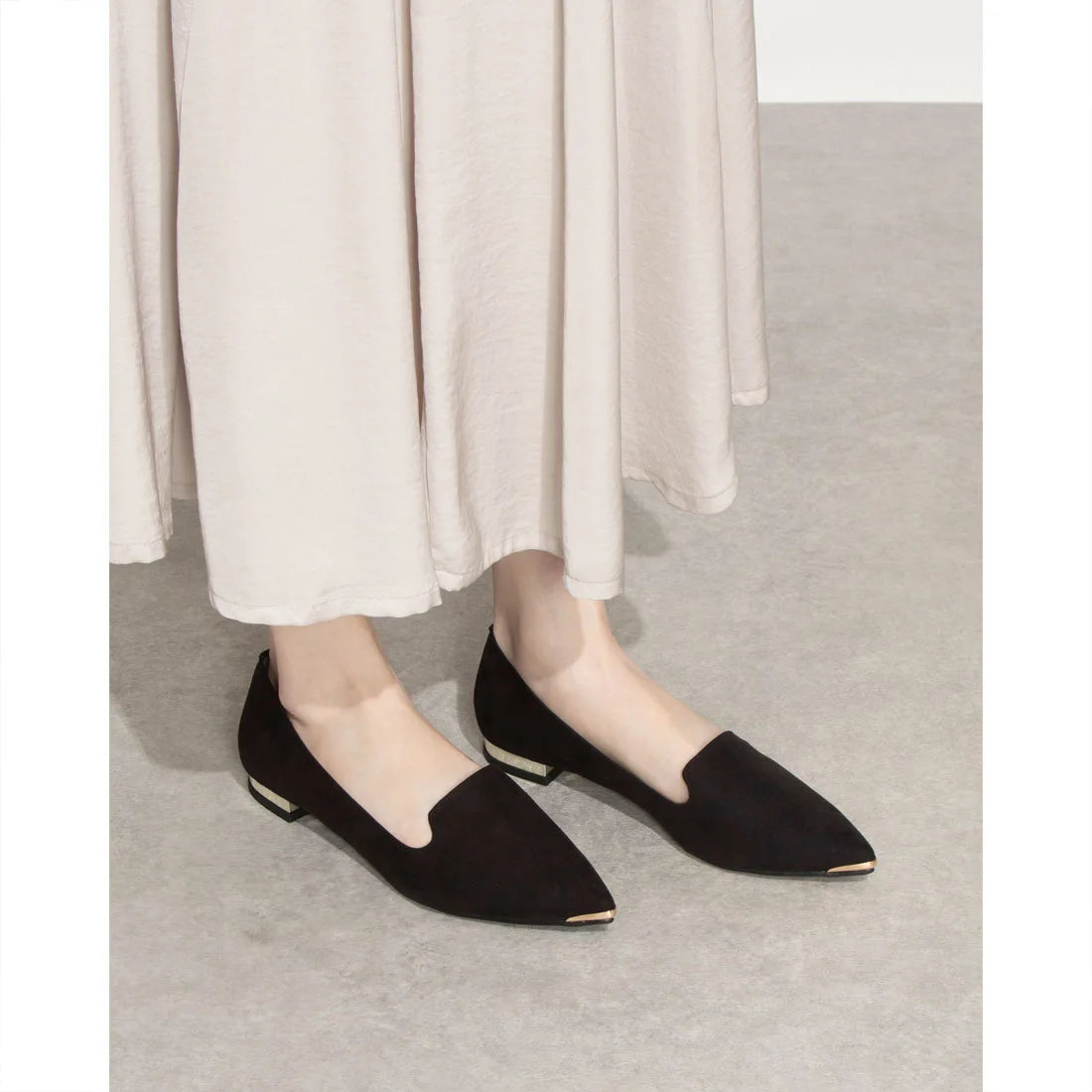 日本製 Launa lea Opera 平底高跟鞋 (0534) (Black S)