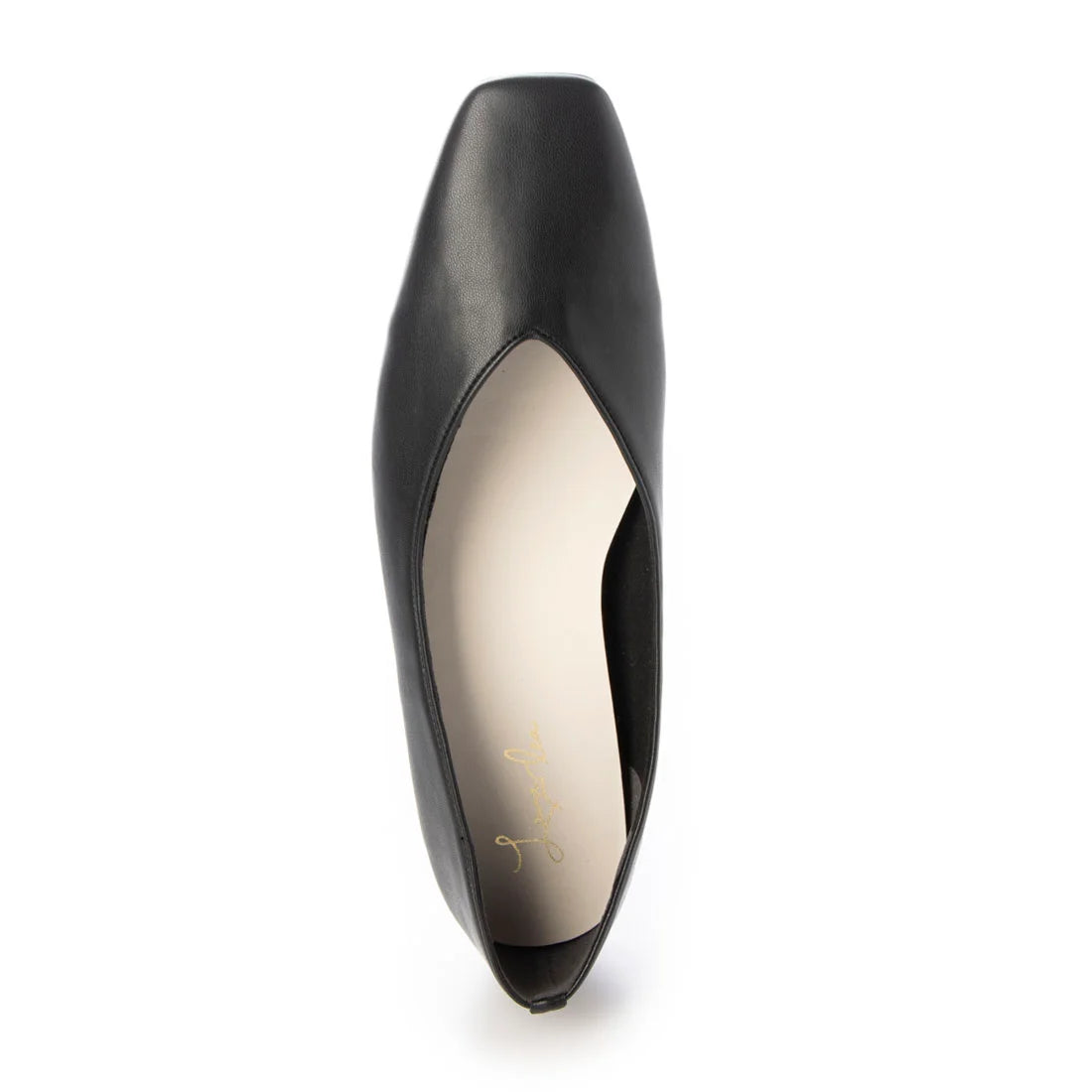 日本製 Launa Lea 方頭平底鞋 (558) (黑色 / Black)