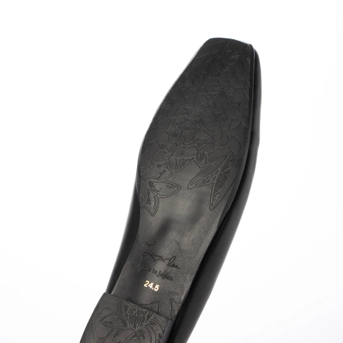 日本製 Launa Lea 方頭平底鞋 (558) (黑色 / Black)