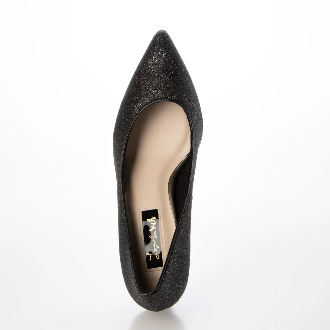 日本製 Launa Lea Rich 7cm Gold Line高跟鞋 (80001E) (黑色 Z/C / Black Z/C)