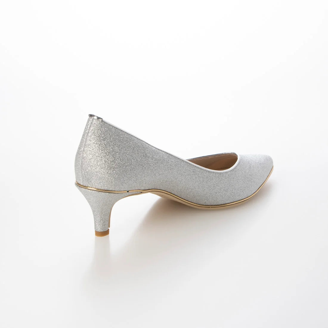 日本製 Launa Lea Rich 5cm Gold Line高跟鞋 (80009E) (銀色 Z/C / Silver Z/C)