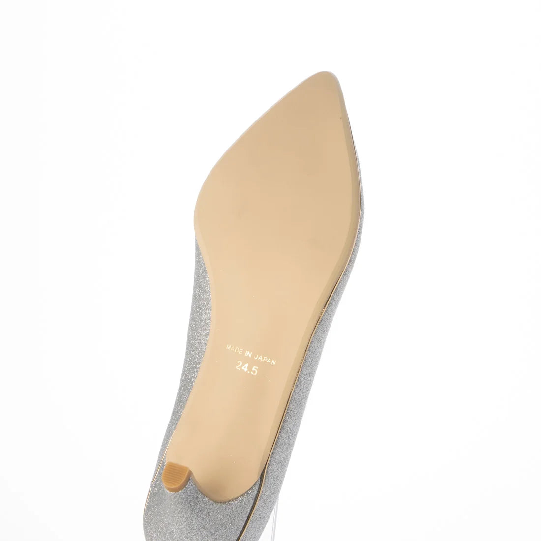 日本製 Launa Lea Rich 5cm Gold Line高跟鞋 (80009E) (銀色 Z/C / Silver Z/C)