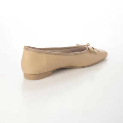 日本製 Launa lea 方頭芭蕾晴雨鞋 ( RB7002A ) (杏色/Beige)