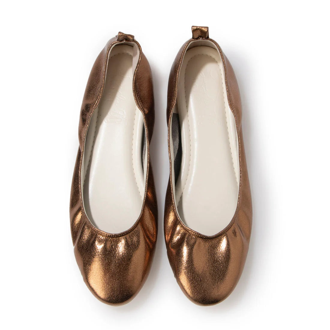日本製 Launa lea ballet 金屬圓頭芭蕾舞鞋 (B3004)(Brown)
