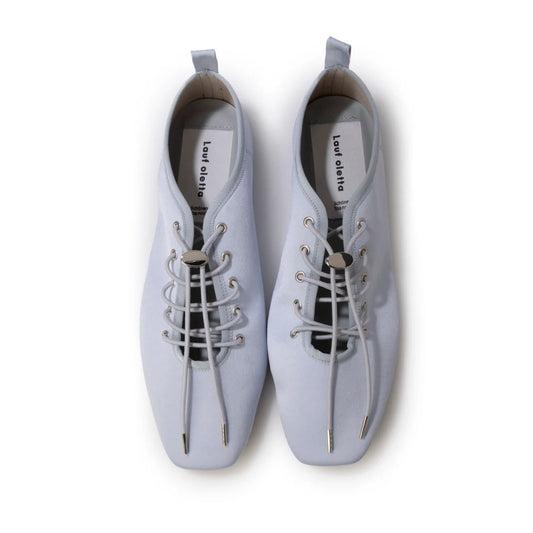 日本製 Lauf Oletta 柔軟繫帶芭蕾鞋 (LH106 blue-Z) (藍色)