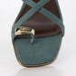 【新品預訂】日本製 Launa Lea 大拇指套環平底涼鞋(632)(藍綠色/ Blue Green S/C)