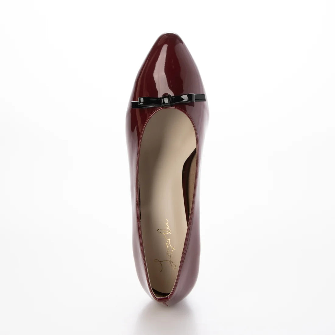 【新品預訂】日本製 Launa Lea 6cm杏仁頭蝴蝶結高跟鞋 (607)( 紅色 E / Bordeaux E)