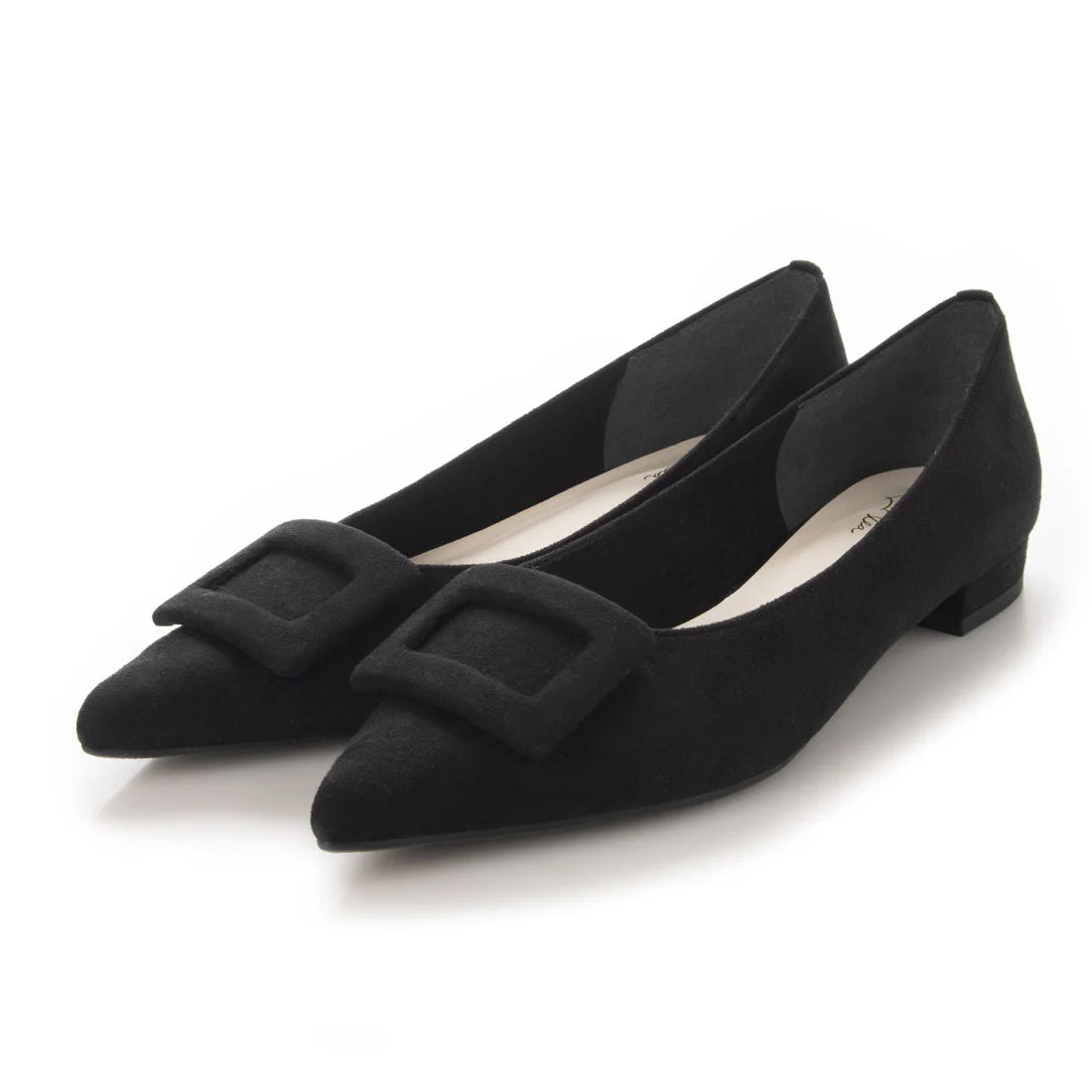 日本製 Launa lea 帶扣尖頭高跟鞋 (0459) Black