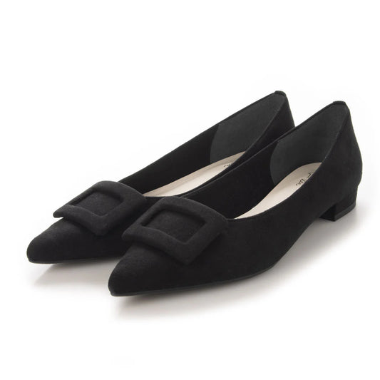 日本製 Launa lea 帶扣尖頭高跟鞋 (0459) Black