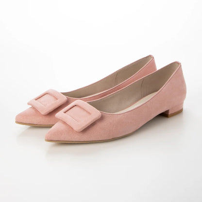 日本製 Launa lea 帶扣尖頭高跟鞋 (0459) Pink
