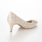 日本製 Launa lea Bijou 尖頭高跟鞋(0484) Ivory