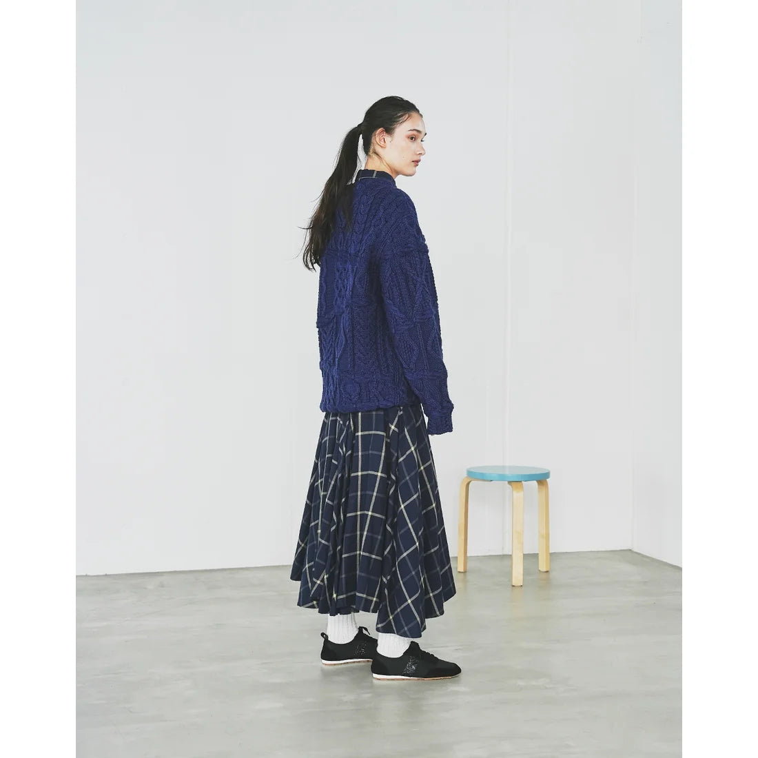【新品預訂】日本製 [晴雨兩用] Emma Francis 閃粉運動鞋 (黑色閃粉) 09g-G 101 BLK