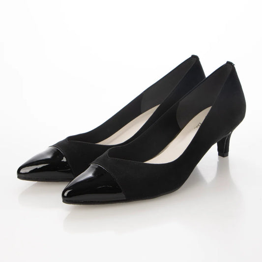 日本製[23AW] Launa lea 尖頭高跟鞋 (0539)（ Black S）（ブラックS）