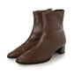 日本製[23AW] Launa lea 彈性方頭短靴 (0548) ( Brown)