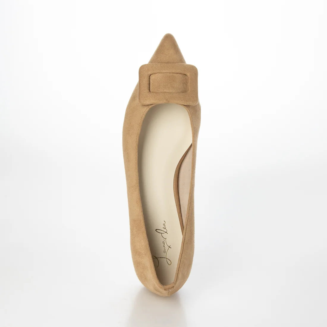 【新品預訂】日本製 Launa lea 扣尖頭高跟鞋 (459A) (杏色 S / Beige S )