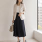 Launa lea 日本製 7cm Glitter 尖頭 Mary Jane 深藍色高跟鞋 575 navy