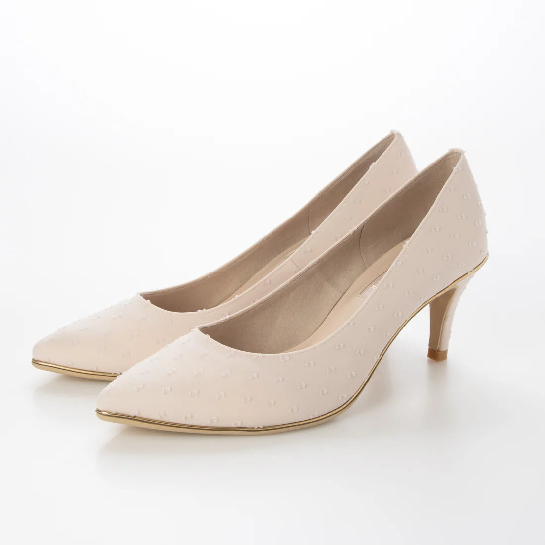 【新品預訂】日本製 Launa Lea Rich 7cm Gold Line高跟鞋 (80001F) (粉色 Z / Pink Z)