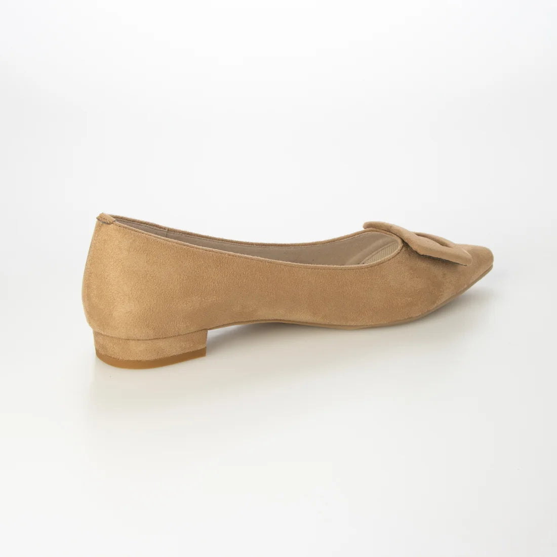 【新品預訂】日本製 Launa lea 扣尖頭高跟鞋 (459A) (杏色 S / Beige S )