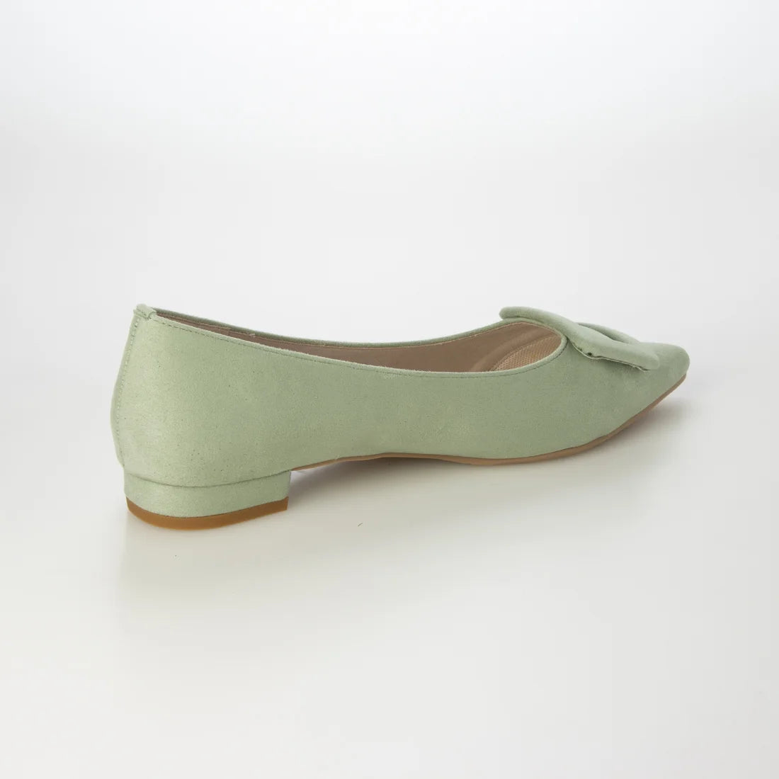 【新品預訂】日本製 Launa lea 扣尖頭高跟鞋 (459A) ( 淺綠 S / L Green S )