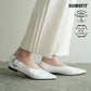 【新品預訂】日本製 Lauf Oletta  [All Weather] 全天候 可踩踭 柔軟大扣環V型平底鞋（LRP139 IVORY）