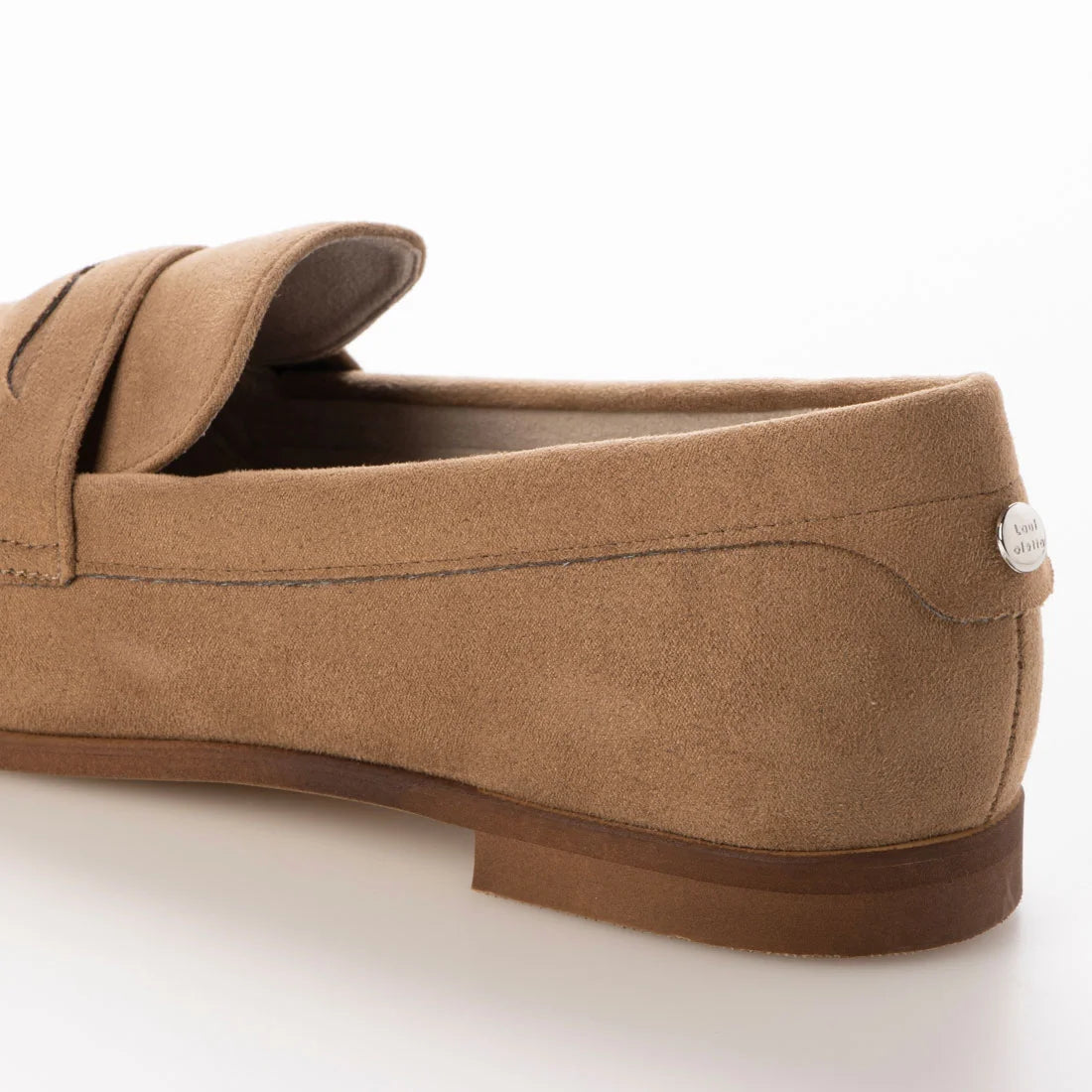 【新品預訂】日本製 Lauf Oletta    柔軟絨布樂福鞋(LH104A BEIGE-S) (杏色)