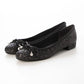 【新品預訂】日本製 Lauf Oletta   珍珠水鑽芭蕾舞鞋（LH126 BLACK-Z) (黑色)