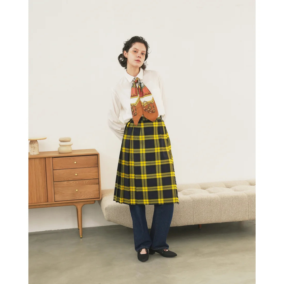 【新品預訂】日本製Emma Francis  3cm踭 經典蝴蝶結高跟鞋（黑色）(3002g-Z 101)