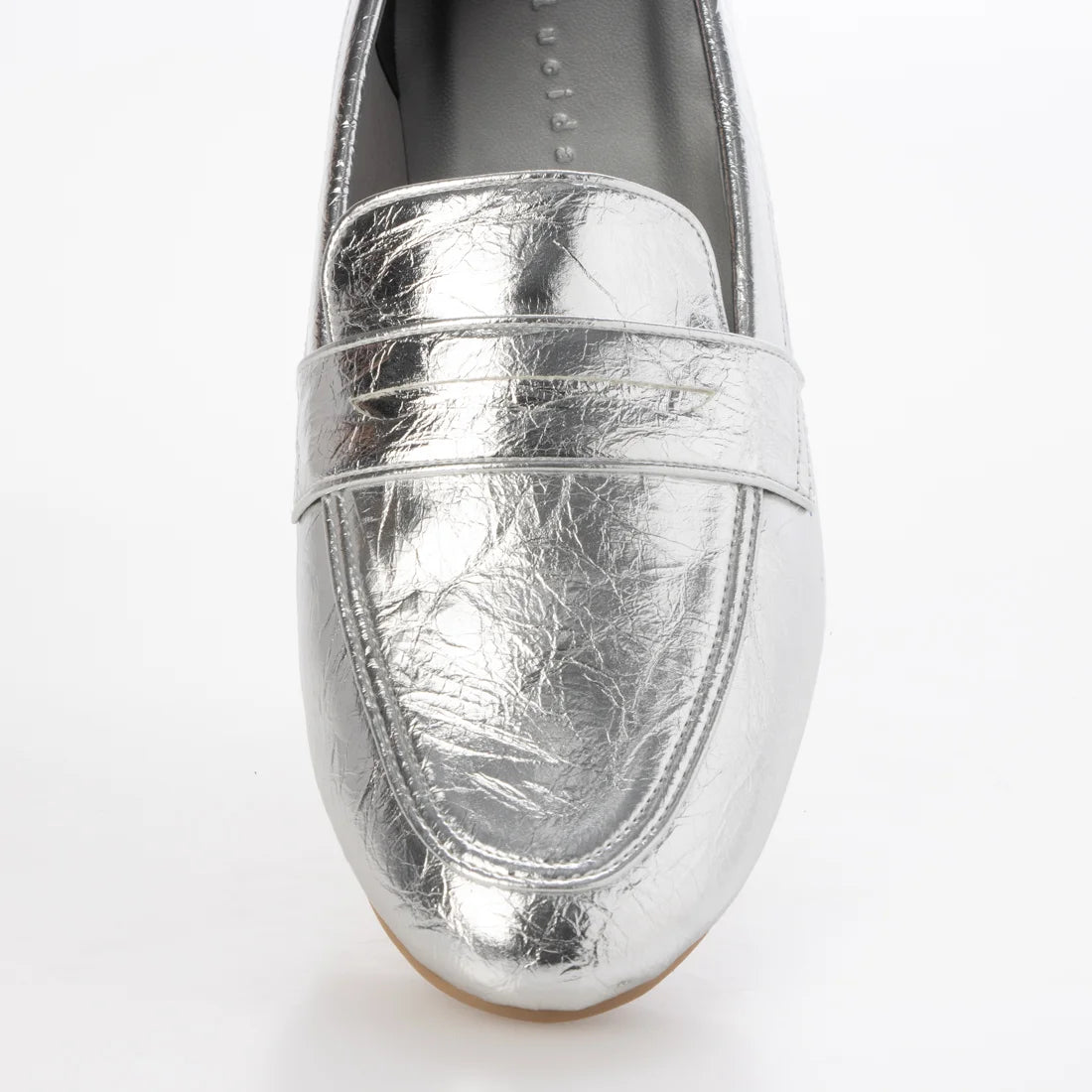 【新品預訂】日本製 潮牌Lucida 防水 銀色 Alasia 基本款平底樂福鞋 (LC-104 SLV )