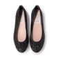 日本製 Launa lea 閃耀亮片圓頭芭蕾鞋 ( B1601A ) (黑色/Black)