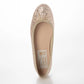 【新品預訂】日本製 Launa lea 閃耀亮片圓頭芭蕾鞋 ( B1601A ) (粉杏色 Z / PK Beige Z )