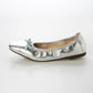 【新品預訂】日本製Lauf Oletta 柔軟褶皺無縫一體式芭蕾舞鞋 ( LH109 SILVER-S ) (銀色)