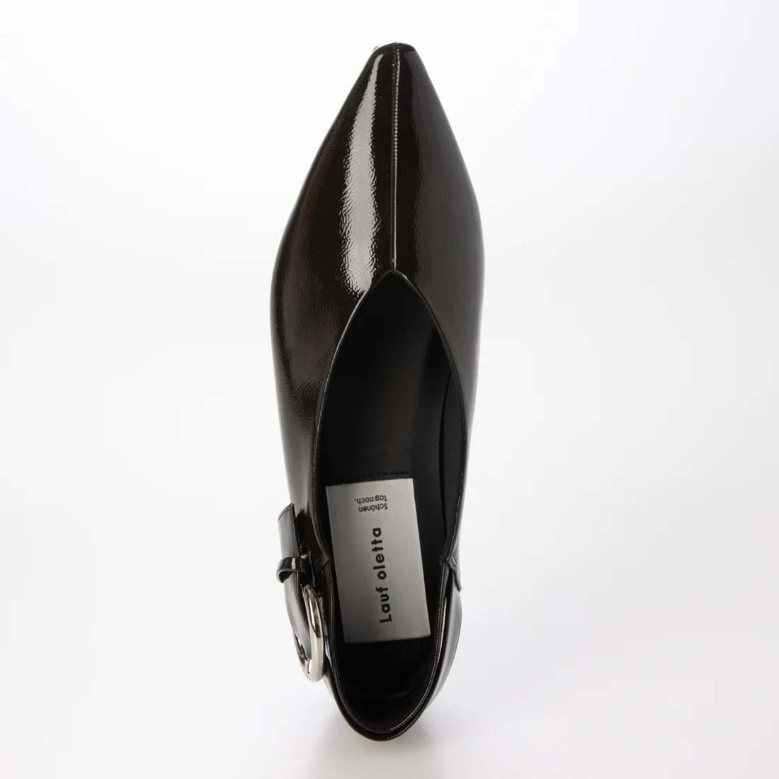 【新品現貨】日本製 Lauf Oletta  [All Weather] 全天候 可踩踭 柔軟大扣環V型平底鞋（LRP139 D-Brown-E）