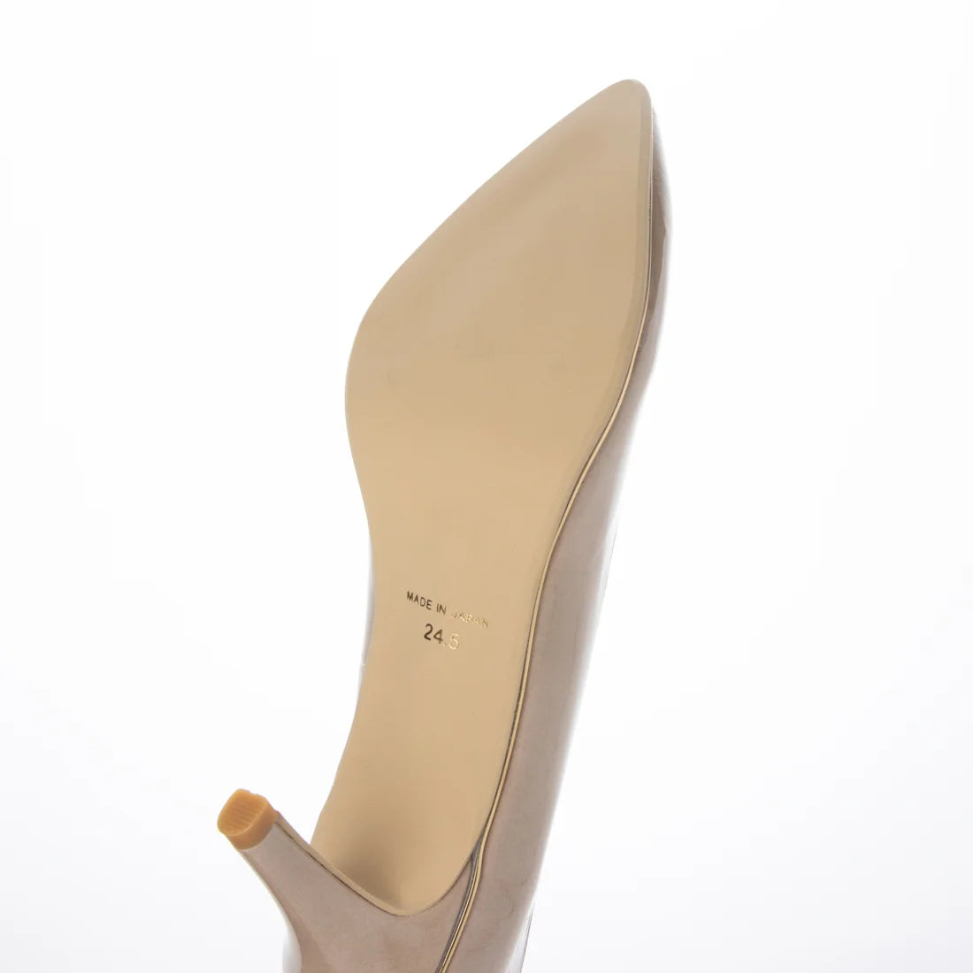 【新品預訂】日本製 Launa Lea Rich 7cm Gold Line高跟鞋 (80001F) (米灰色 E / Griege E)
