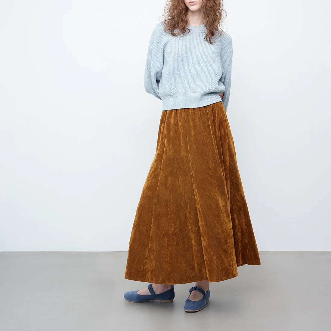 【新品預訂】Launa lea Mary Jane軟質芭蕾鞋 (B3005A) （藍色S / Blue S)