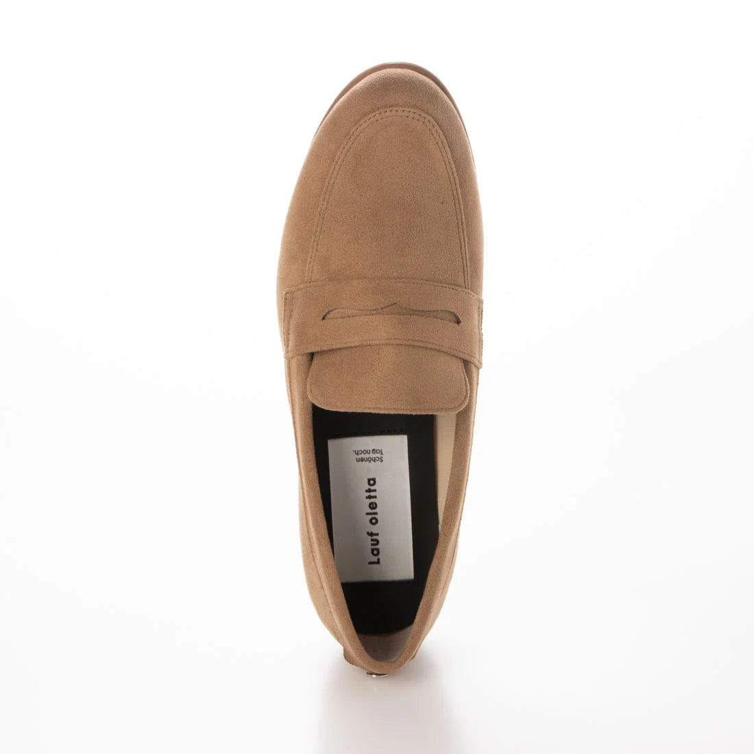 【新品預訂】日本製 Lauf Oletta    柔軟絨布樂福鞋(LH104A BEIGE-S) (杏色)