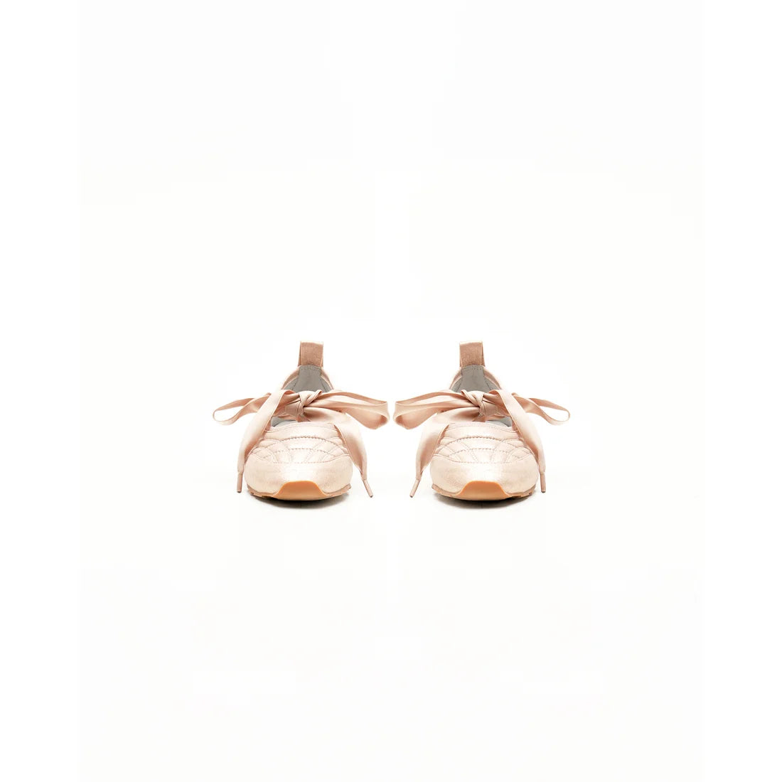 【新品預訂】日本製Emma Francis   繫帶芭蕾舞運動鞋（粉色聚酯）(09l-M 144)