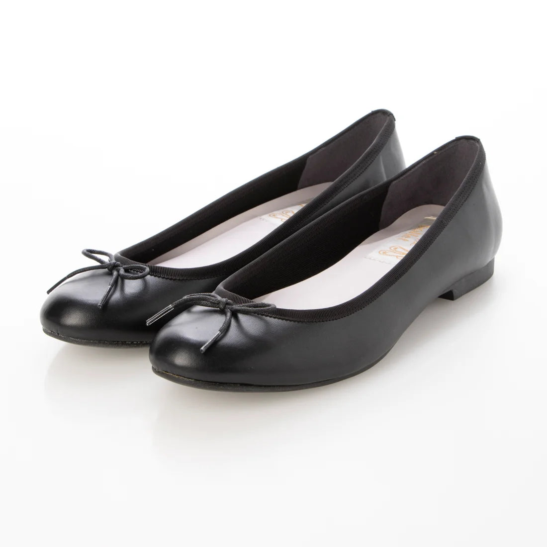 日本製 Launa lea 蝴蝶結圓頭啞面芭蕾晴雨鞋( RB1001A ) (黑色/Black)