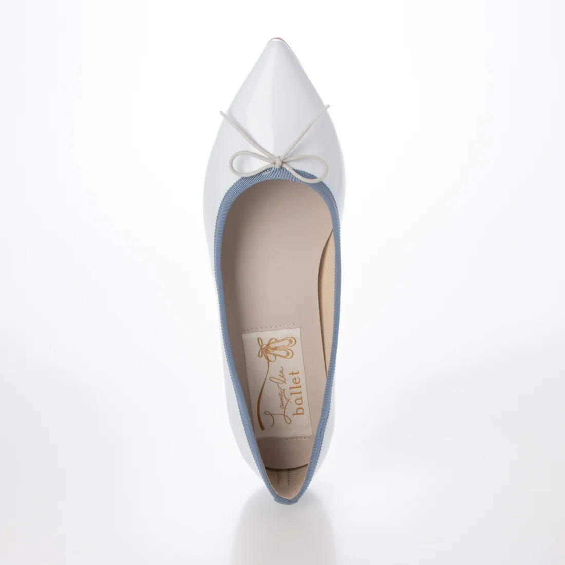 【新品預訂】日本製 Launa lea Rainyday 防水尖頭芭蕾鞋 (RB4404A) (淺藍色 E / L Blue E )