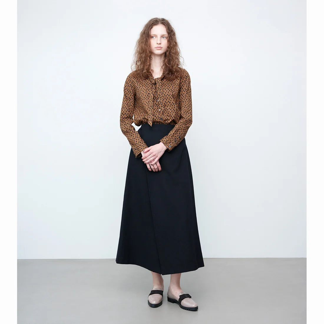 【新品預訂】日本製 Launa lea Rainy Day 寛帶晴雨樂福鞋 (R9021)  (灰啡色/ Greige E)