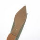 【新品預訂】日本製 Launa lea 扣尖頭高跟鞋 (459A) (綠色 Z/C / Green Z/C )