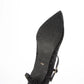 Launa lea 日本製 7cm Black Glitter 尖頭 Mary Jane 黑色高跟鞋 0575 Black